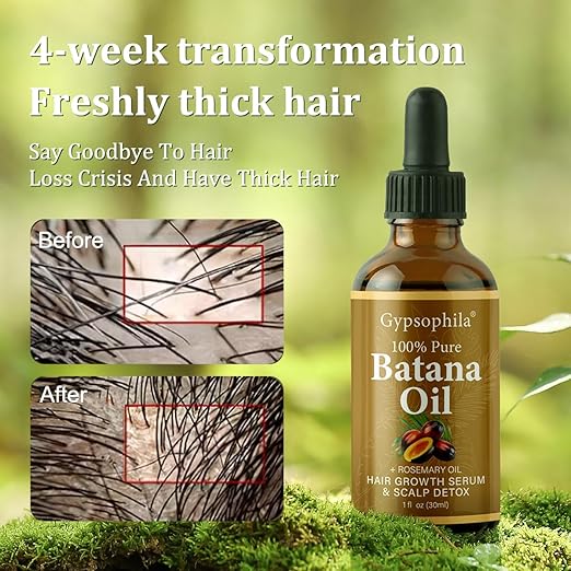 Purely Organic Batana Oil For Quick Hair Growth